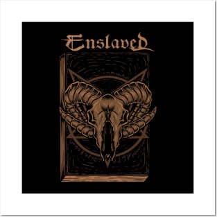 Enslaved extream metal Posters and Art